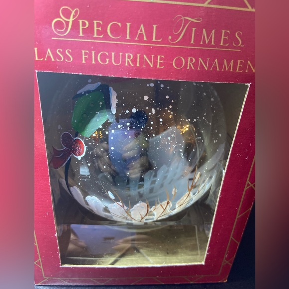 Special Times Glass Figurine Christmas Ornament Hand Painted "Young Boy" - Picture 5 of 8